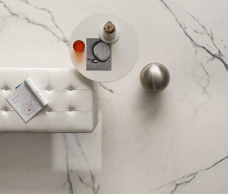 Gres sottile 5,5mm effetto marmo