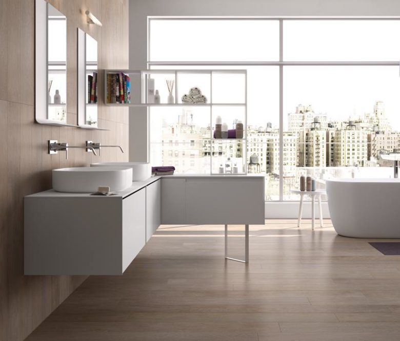 Gres porcellanato effetto legno grigio, Cotto D'este